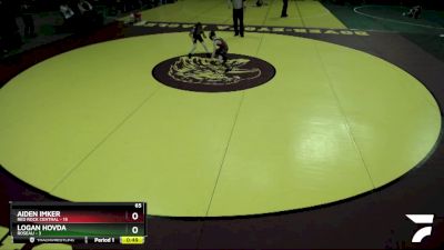 65 lbs Semis & 1st Wrestleback (8 Team) - Logan Hovda, Roseau vs Aiden Imker, Red Rock Central