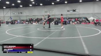 115 lbs Round 2 (8 Team) - Coty Sessions, Oklahoma Blue vs Gigi Bragg, Michigan