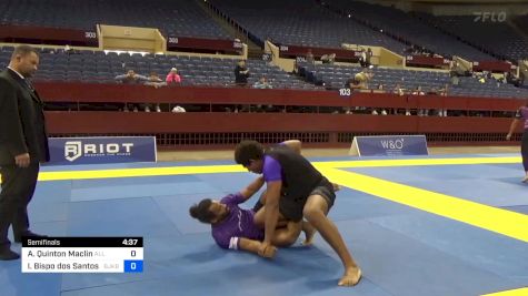 Alexander Quinton Maclin vs Isac Bispo Dos Santos Junior 2024 Pan IBJJF Jiu-Jitsu No-Gi Championship