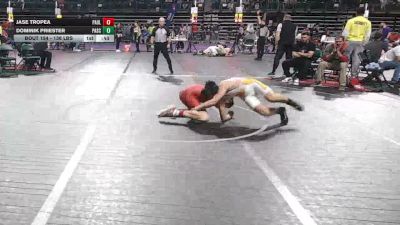 136 lbs Round Of 32 - Jase Tropea, Paulsboro vs Dominik Priester, Pascack HIlls
