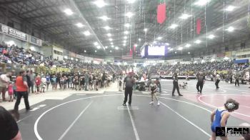 55 lbs Quarterfinal - Brax Peterson, Athlos Wrestling vs Ace Marquez, No Team