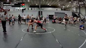 120 lbs Round 2 (4 Team) - Kade Pudwill, Kardiac Kidz vs Vincenzo Baldino, The Outsiders