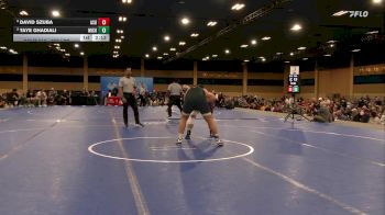 285 lbs 3rd Place - David Szuba, Arizona State vs Taye Ghadiali, Michigan