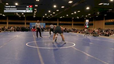 285 lbs 3rd Place - David Szuba, Arizona State vs Taye Ghadiali, Michigan