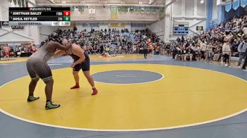 285 lbs Quarterfinal - Jonythan Bailey, First State Military Academy vs Jahlil Settles, St Georges Tech HS