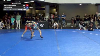 71 lbs Cons. Sub-semis - Macoy Heishman, Big Game Wrestling Club vs Leo Tryfus, Sons Of Thunder