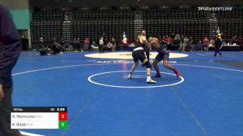 197 lbs Prelims - Abraham Mamizuka, Southwestern Oregon CC vs Kai Olson, Highline College