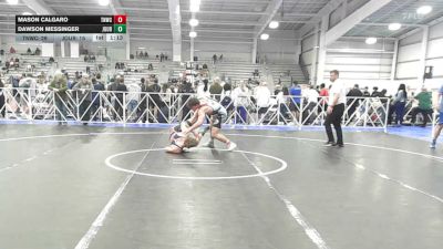 182 lbs Rr Rnd 2 - Mason Calgaro, TNWC Big Macs - HSB vs Dawson Messinger, Journeymen Blue - HSB