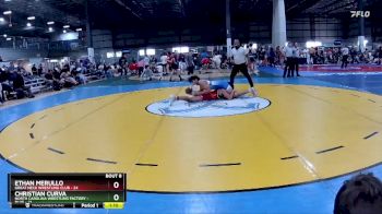 175 lbs Semis & 1st Wb (8 Team) - Ethan Merullo, GREAT NECK WRESTLING CLUB vs Christian Curva, NORTH CAROLINA WRESTLING FACTORY - BLUE