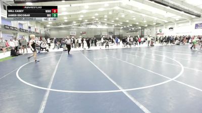 161-163.7 lbs Champ. Round 2 - James Escobar, RWC vs Will Casey, Western Dubuque Wrestling Club