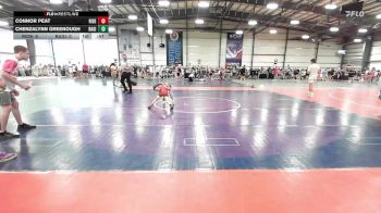 52 lbs Rr Rnd 2 - Connor Peat, Ride Out Wrestling Club vs Chenzalynn Greenough, Ragin Raisins Concord ES