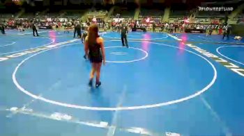 106 lbs 3rd Place - Brooklyn Perez, Valiant Prep vs Heather Crull, Red Cobra Westling Academy