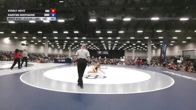 47.2-50.1 lbs 1st Place Match - Kaisynn Keefhaver, Open Mats Wrestling Club vs Everly Heitz, Iowa