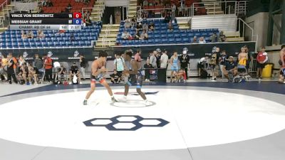 120 lbs Champ. Rd Of 64 - Vince Von Bernewitz, Virginia vs Messiah Grant, New York