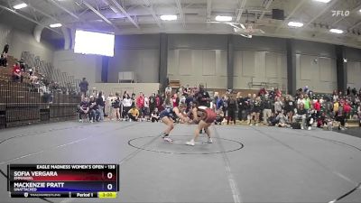 138 lbs Semifinal - Sofia Vergara, Emmanuel vs Mackenzie Pratt, Unattached