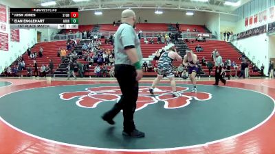 285 lbs 1st Place Match - Eian Englehart, Avon vs Josh Jones, Stow-Munroe Falls