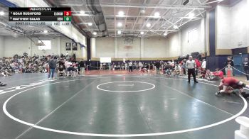 113 lbs 7th Place - Noah Rushford, East Longmeadow vs Matthew Salas, Dedham
