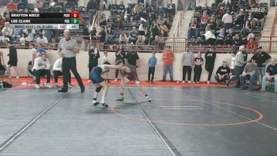 70_B lbs Consi Of 4 - Brayton Niece, Port Allegany vs Lee Clark, Philipsburg-Osceola