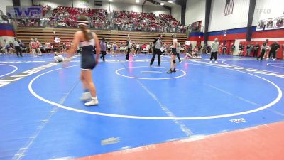 100 lbs Rr Rnd 2 - Halle Wassenberg, Sallisaw vs Camila Bohon, Ponca City Girls