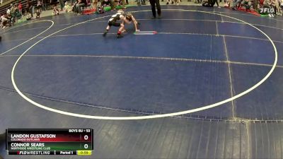 53 lbs Cons. Round 4 - Landon Gustafson, Colorado Outlaws vs Connor Sears, Northside Wrestling Club