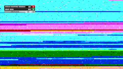 126 lbs 5th Place - Josiah Martins Semedo, New Bedford vs Jisup Shin, Weston