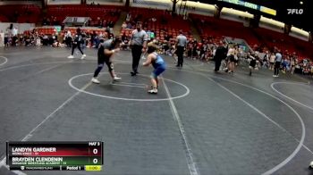 Round 4 - Landyn Gardner, Rising Kingz vs Brayden Clendenin, Donahue Wrestling Academy