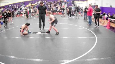 105/115 Round 3 - Carson Boerger, Mid-South Wrestling Academy vs Shahnam Shams, C2X Academy