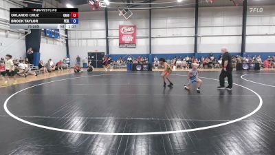 75 lbs Orlando Cruz, California Gold vs Brock Taylor, Pennsylvania Blue