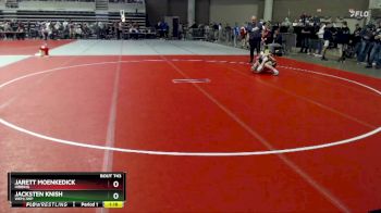 95 lbs Cons. Round 3 - Jacksten Knish, WEM/JWP vs Jarett Moenkedick, Hibbing