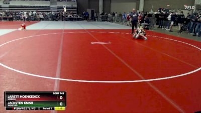95 lbs Cons. Round 3 - Jacksten Knish, WEM/JWP vs Jarett Moenkedick, Hibbing