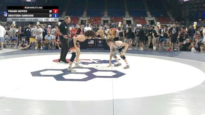 113 lbs Cons. Sub-rd Of 64 - Frank Motes, Nevada vs Brayden Gibbons, New York