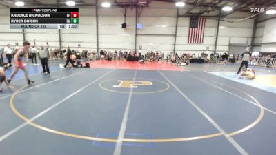 138 lbs Round Of 128 - Kadence Nickolson, DE vs Ryder Borich, PA
