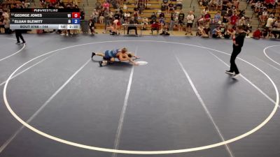 144 lbs Cons. Round 6 - George Jones, WI vs Elijah Blewitt, IA