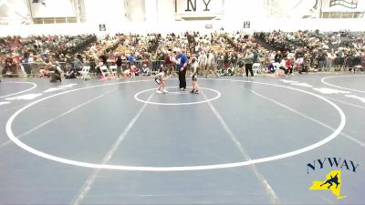 63 lbs Quarterfinal - Brent Battles, Adirondack Youth Wrestling Club vs Silo Garlow, Grindhouse Wrestling Club