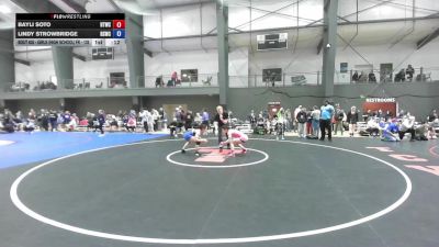 Semis - Portia Erickson, Clark County Youth Wrestling vs Valkyrie Shambry, Oregon City High School Wrestling