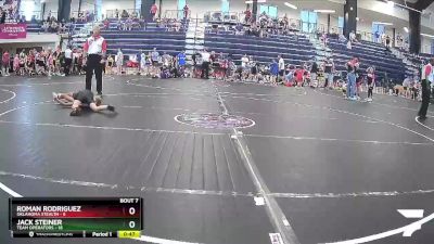 55 lbs Semis & 1st Wrestleback (8 Team) - Roman Rodriguez, Oklahoma Stealth vs Jack Steiner, Team Operators