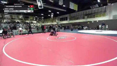 126 lbs Cons. Round 5 - Eric Lopez, Valencia vs Salvador Bautista, Palm Desert