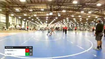 95 lbs Prelims - Joey Petriello, RedNose RED vs Jayden Raney, Roundtree Wrestling Academy