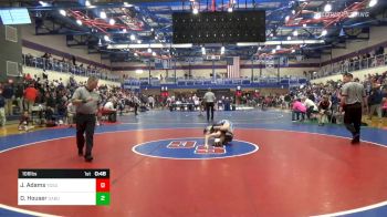 106 lbs Consi Of 8 #2 - Justin Adams, York Suburban vs Dean Houser, Daniel Boone