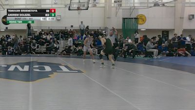 141 lbs Cons. Round 3 - Temuujin Erdenetuya, Marymount vs Andrew Dolezel, McDaniel