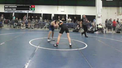150 lbs Round Of 16 - Mac Crosson, IA vs Michael Turi, PA