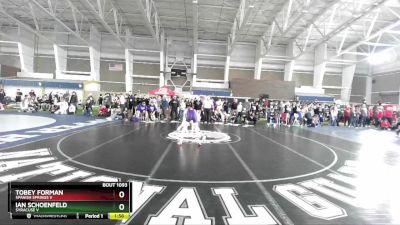 113 V Champ. Round 2 - Ian Schoenfeld, Syracuse V vs Tobey Forman, Spanish Springs V