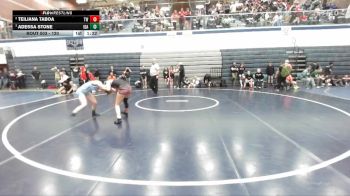 120 lbs Round 1 - Teiliana Taboa, TW Wrestling vs Adessa Stone, Idaho