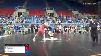 220 lbs Consi Of 64 #2 - Obed Craft, Arizona vs Gavin Tegels, Wisconsin