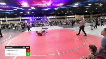 66 lbs Quarterfinal - Alexander Marroquin, Cachella Valley Wrestling Club vs Kyler Robinson, Shootbox WC