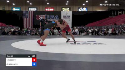 65 kg Round 2 - Tyler Kasak, Pennsylvania vs Joel Adams, The Best Wrestler
