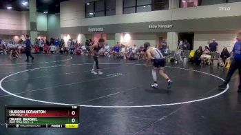 138 lbs Placement Matches (8 Team) - Hudson Scranton, Iowa Gold vs Drake Brasiel, Ohio Titan Gold