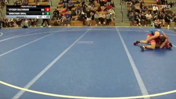 120 lbs Round 3 - Brecken Bral, Moyer Elite vs Ryder Bachman, Viking Wrestling Club