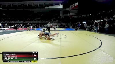 165 lbs Cons. Round 3 - Kade Terzo, Big Valley Christian vs Ian Reynolds, Placer