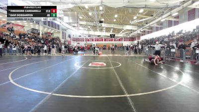 132 lbs Consi Of 8 #2 - Theodore Cardarelli, Saint John's vs Davi DosSantos, Arlington